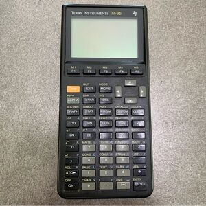 Vintage 1991 Texas Instruments TI-85 Graphing Calculator‎ Tested Works No Cover